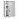 Шкаф медицинский 1-створчатый HILFE "МД 1 1760/SG" 1850х600х400 мм, стекло, белый, S26199204509 Фото 2
