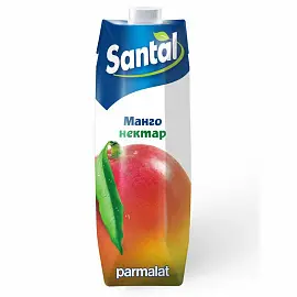 Нектар Santal манговый с мякотью 1 л