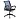Кресло оператора Helmi HL-M95 (695) "Airy", спинка сетка синяя/сиденье ткань TW черная, механизм качания Фото 2