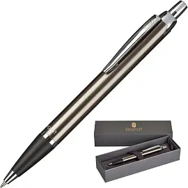 Ручка шариковая автоматическая Legraf Rouan,0,5 мм,син,серебр/кор корп IM