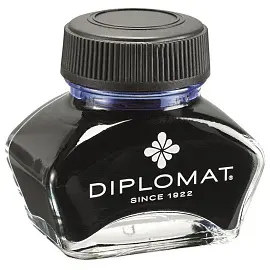 Чернила Diplomat синие 30 мл (в стеклянном флаконе)