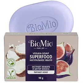 Мыло туалетное BioMio Bio-soap Инжир и кокос 90 г