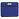 Сумка пластиковая BRAUBERG, А4+, 390х315х70 мм, на молнии, внешний карман, фактура бисер, синяя, 225167 Фото 2