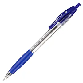 Ручка шариковая автоматическая Unomax UltraGlide RT синяя (толщина линии 0.3 мм)
