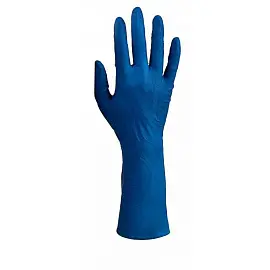 Перчатки латексные смотровые 25 пар (50шт), размер XL (очень большой), синие, SAFE&CARE High Risk DL/TL210