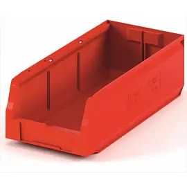 Ящик (лоток) универсальный полипропиленовый I Plast Logic Store 500x225x150 мм красный ударопрочный морозостойкий
