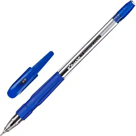 Ручка шариковая неавтоматическая Комус синяя (толщина линии 0.4 мм)