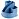 Настольная подставка СТАММ "Авангард", пластиковая, сине-голубая Фото 2