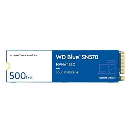 SSD накопитель WD Blue SN570 M.2 2280 PCI-E x4 500Gb (WDS500G3B0C)