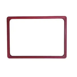 Рамка пластиковая А4 красная (10 штук в упаковке, артикул производителя 102004-06)