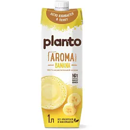 Напиток растительный Planto соево-банановый 0,7% 1л