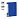 Папка с 2-мя зажимами СТАММ "Стандарт" А4, 17мм, 700мкм, пластик, синяя Фото 0
