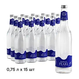 Вода питьевая Жемчужина Байкала/ Baikal Pearl, природная 0,75 л, 15 шт/уп