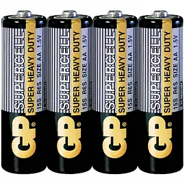 Батарейка GP Supercell AA (R06) 15S солевая Цена за 1 батарейку