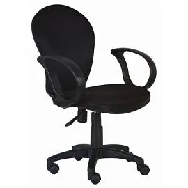 Кресло офисное Бюрократ CH 687 черное (ткань, пластик)
