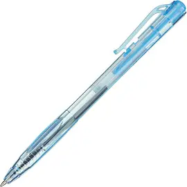 Ручка шариковая автомат. Attache Economy, 0,35мм,синяя,голуб.корп