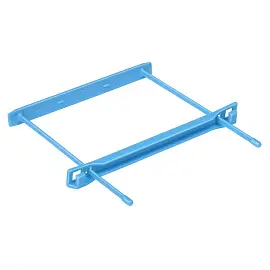 Механизм для скоросшивателя пластиковый синий (80x110 мм, 25 штук в упаковке)