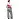 Полукомбинезон рабочий зимний женский з10-ПК серый/красный (размер 48-50, рост 170-176) Фото 3