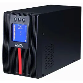 ИБП Powercom MACAN MAC-1000, On-Line, 1000VA/1000W, 4xIEC320-C13, USB, SNMP
