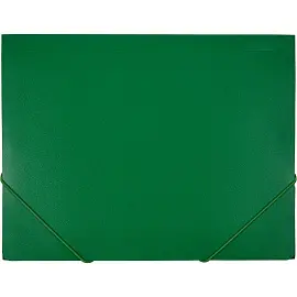 Папка на резинках Attache А4 30 мм пластиковая до 200 листов зеленая (толщина обложки 0.6 мм)