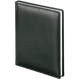 Ежедневник недатированный Attache Velvet искусственная кожа A6+ 136 листов черный (112x155 мм)