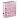 Папка-регистратор OfficeSpace "Soda. Soft pink", 70мм, офсет