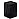 Подставка-стакан для канцелярских принадлежностей Deli черная 7.3x7.3x11.5 см
