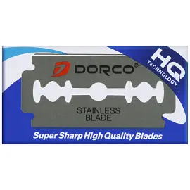 Сменные лезвия для бритья Dorco ST300 для Т-образного станка двусторонние (5 штук в упаковке)