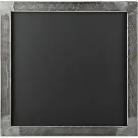 Доска магнитно-меловая 50х50 см черная Комус