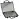 Портфель-кейс 1 отделение СТАММ, А4, 275*375*57мм, на защелках, тонированный серый Фото 2