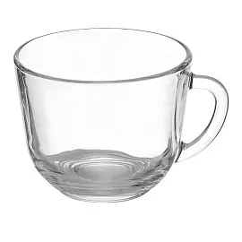 Чашка ОСЗ Гламур (24802) 200 мл стеклянная (40 штук в упаковке)