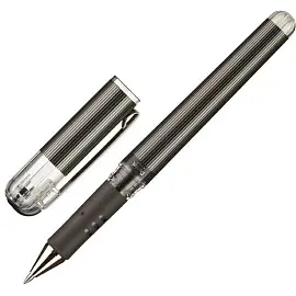 Ручка гелевая неавтоматическая Pentel Hybrid gel Grip DX черная (толщина линии 0.35 мм)