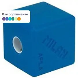 Точилка для карандашей Milan Cubic пластиковая с контейнером цвет ассорти