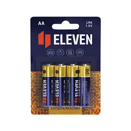 Батарейка Eleven SUPER AA (LR6) алкалиновая Цена за 1 батарейку