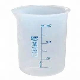 Мерный стакан полипропилен 3000 мл (2 штуки в упаковке)