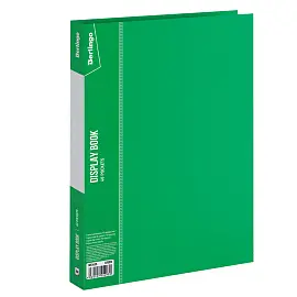 Папка с 40 вкладышами Berlingo "Standard", 21мм, 600мкм, зеленая