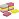Стикеры Комус 38x51 мм неоновые 3 цвета (12 блоков по 100 листов) Фото 1