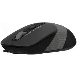 Мышь компьютерная A4Tech Fstyler FM10S черный/серый 1600dpi/USB/4but