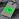 Этикет-лента 21х12 мм, прямоугольная, зеленая, комплект 5 рулонов по 600 шт., BRAUBERG, 123571 Фото 3