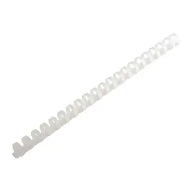 Пружины для переплета пластиковые Attache Economy 16 мм белые (100 штук в упаковке)