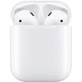 Наушники беспроводные Apple AirPods 2 with Charging Case белые (MV7N2AM/A)