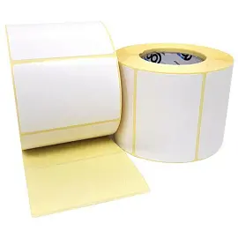 Термотрансферные этикетки 58x40 мм бумажные полуглянцевые (диаметр втулки 40 мм, 40 рулонов по 700 этикеток)