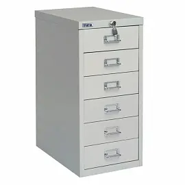 Шкаф металлический для документов ПРАКТИК "MDC-A4/650/6", 6 ящиков, 650х277х405 мм, собранный