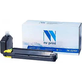 Картридж лазерный NV Print TK-5270Y для Kyocera желтый совместимый