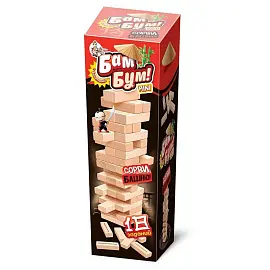 Настольная игра Бам-Бум mini Падающая башня