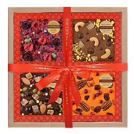 Подарочный набор шоколада Chokodelika Красочные эмоции 300 г