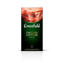 Чай Greenfield English Edition черный 25 пакетиков