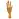 Манекен художественный "рука" Гамма "Студия", женская левая, деревянный, 25см
