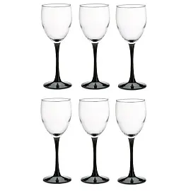 Набор бокалов для вина Luminarc Домино стеклянные 250 мл (6 штук в упаковке)