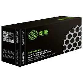 Картридж лазерный CACTUS (CSP-W2070X) для HP Color Laser 150a/150nw/178nw, черный, ресурс 1500 страниц